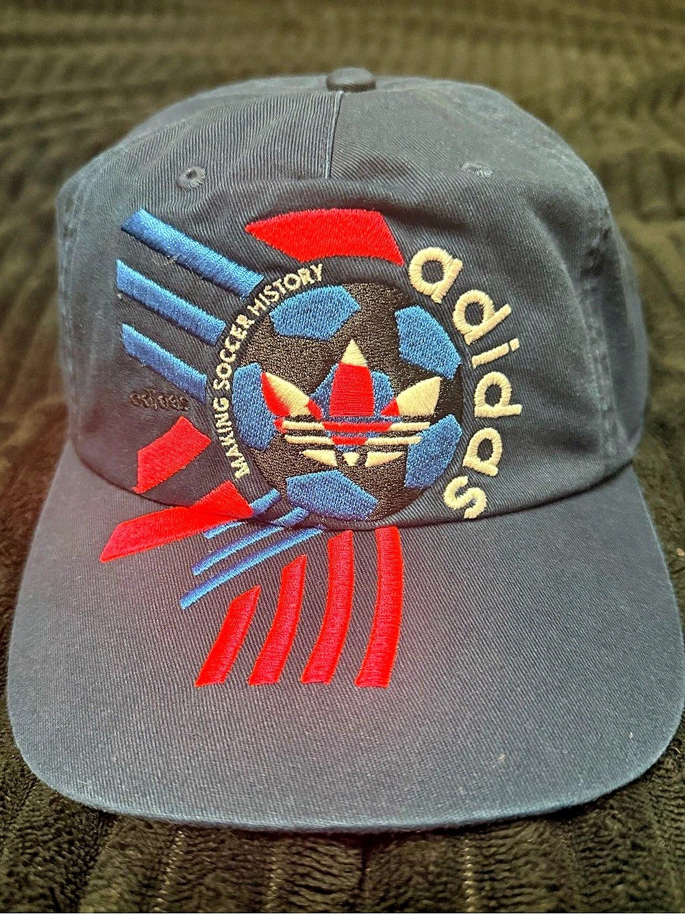 adidas FIFA Classics Cap in Blue & Red